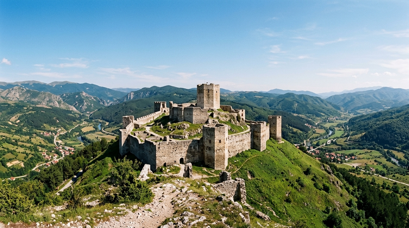 Novo Brdo Fortress & Medieval Mining Citadel